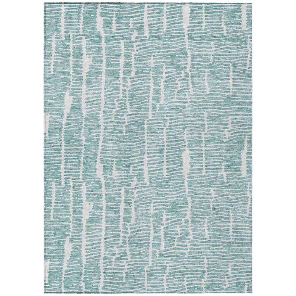 Chantille ACN830 Teal 3' x 5' Rug. Picture 1