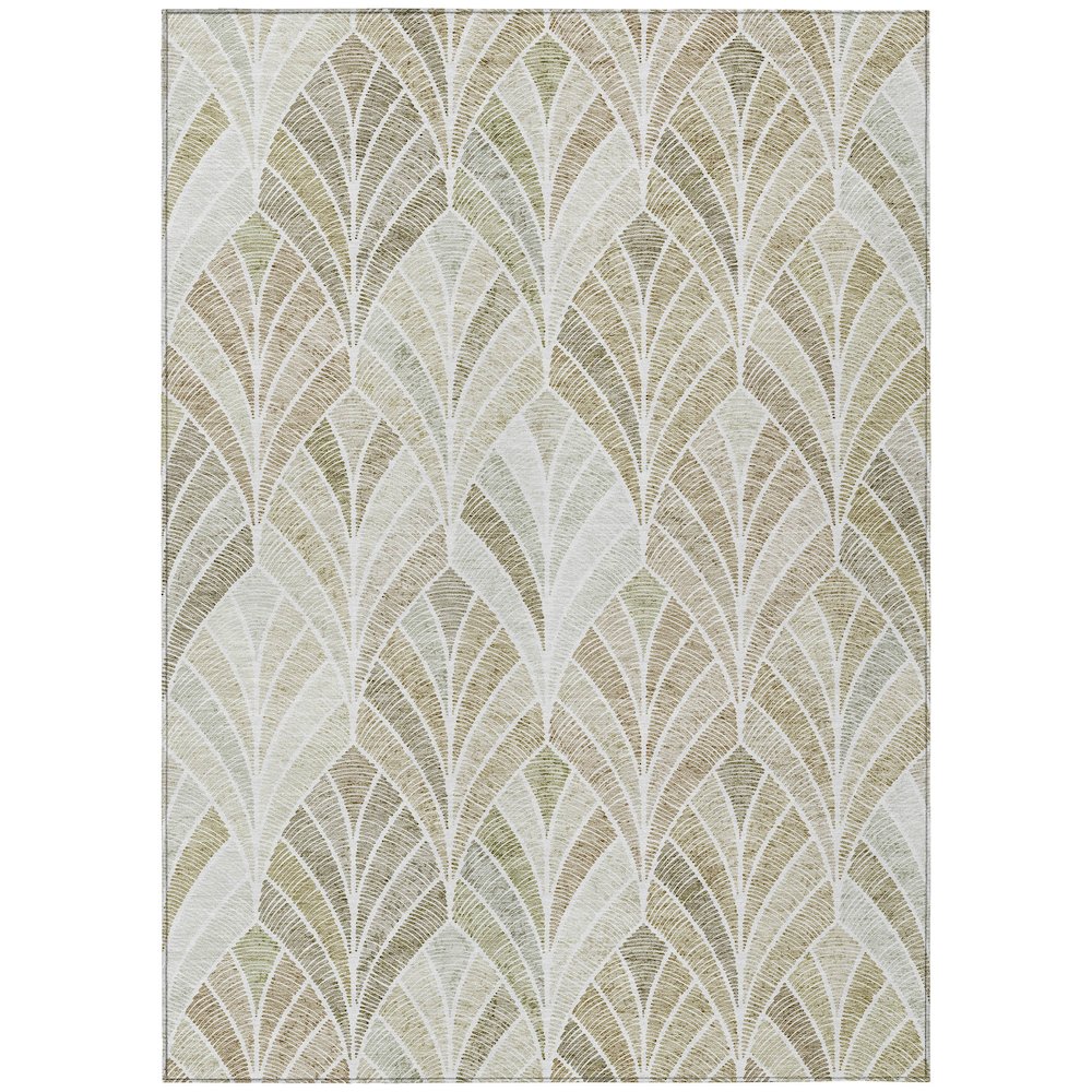Chantille ACN851 Brown 3' x 5' Rug. Picture 1