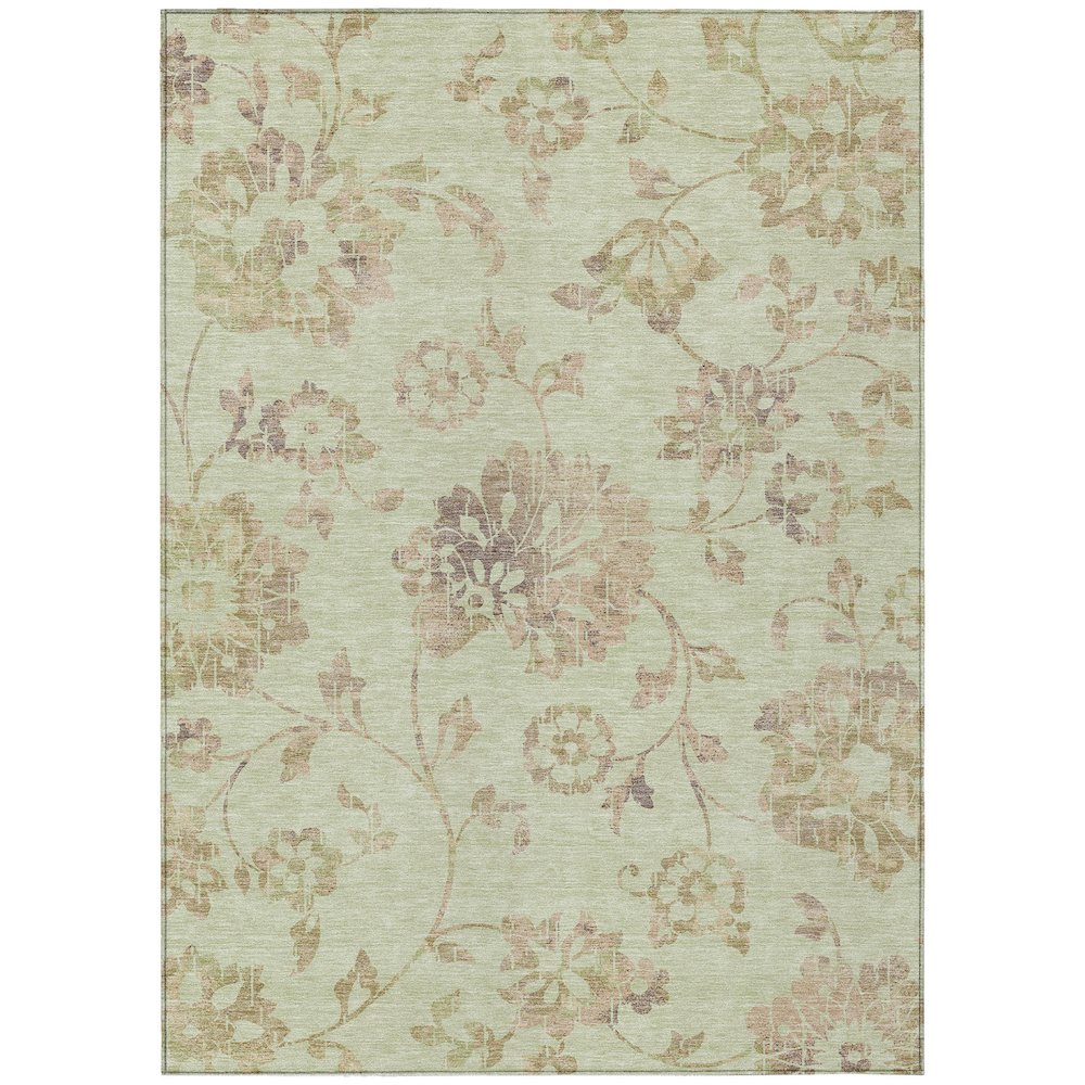 Chantille ACN856 Green 3' x 5' Rug. Picture 1