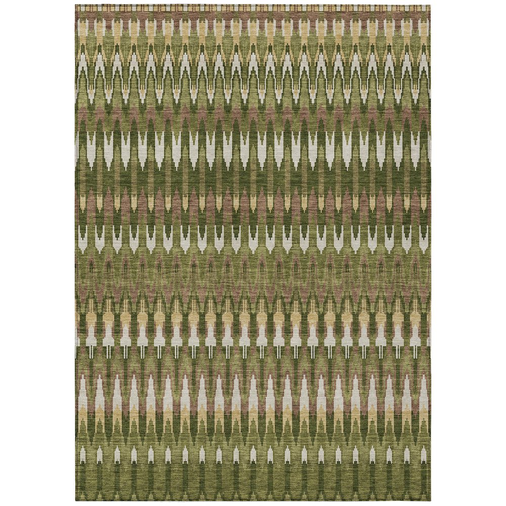 Chantille ACN860 Green 3' x 5' Rug. Picture 1