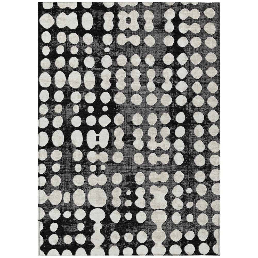 Chantille ACN869 Black 3' x 5' Rug. Picture 1
