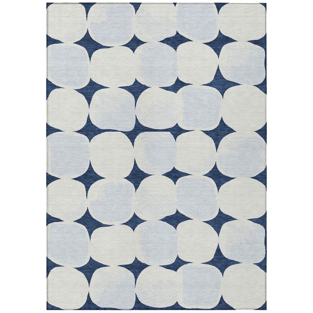 Chantille ACN870 Blue 3' x 5' Rug. Picture 1