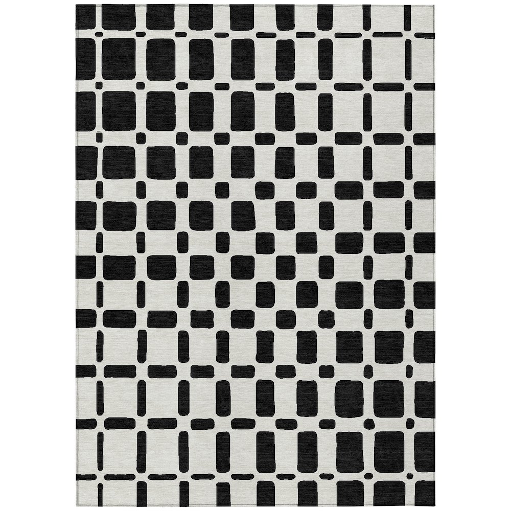 Chantille ACN871 Black 3' x 5' Rug. Picture 1