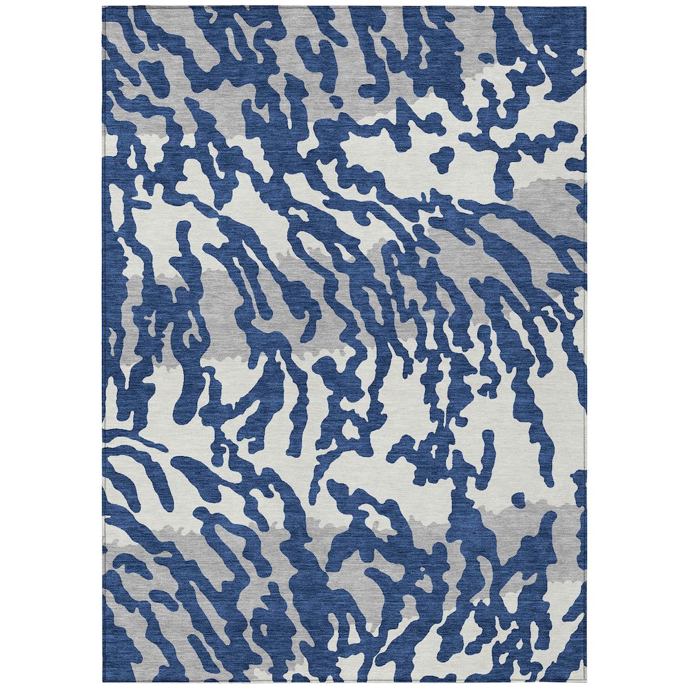 Chantille ACN873 Blue 3' x 5' Rug. Picture 1