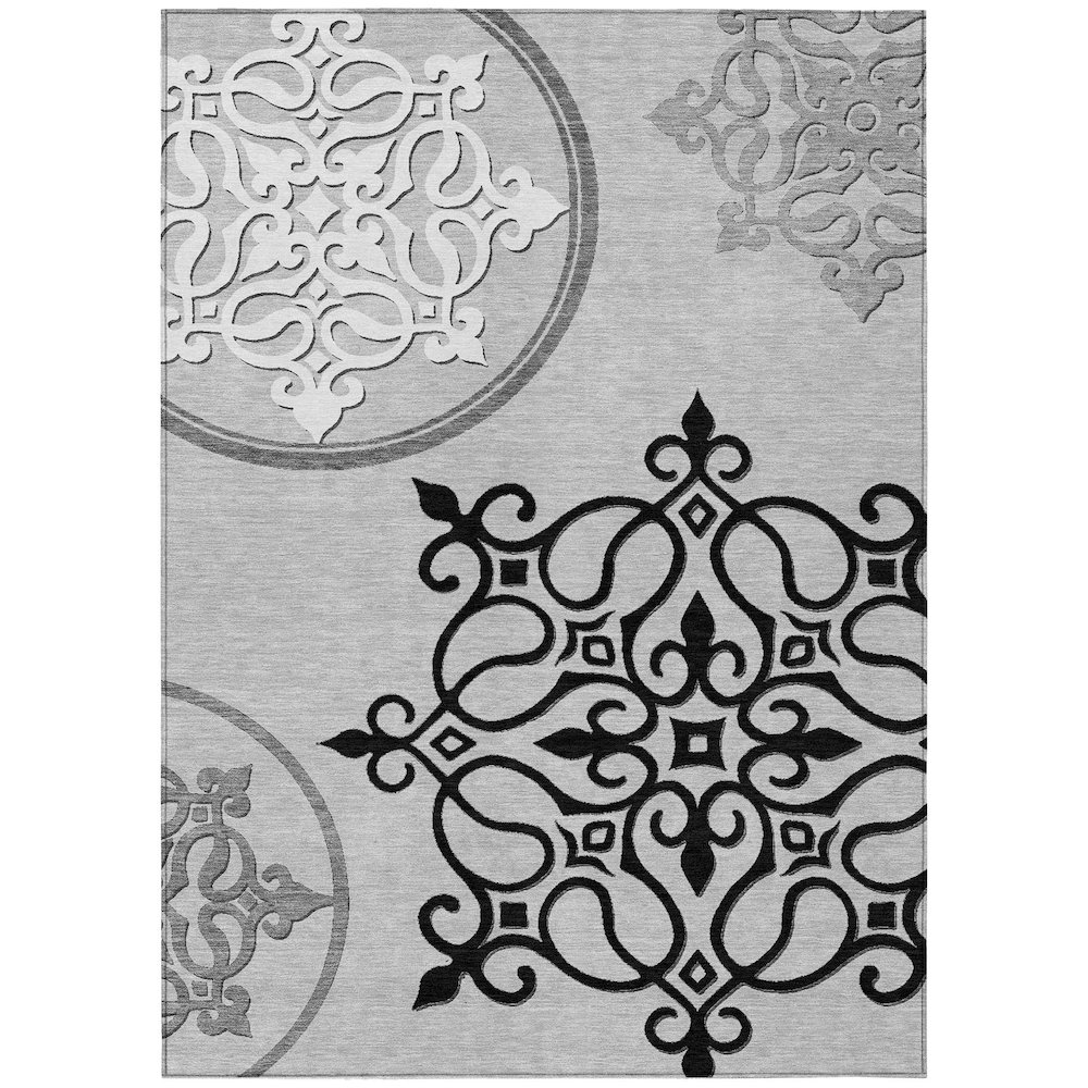 Chantille ACN874 Gray 3' x 5' Rug. Picture 1