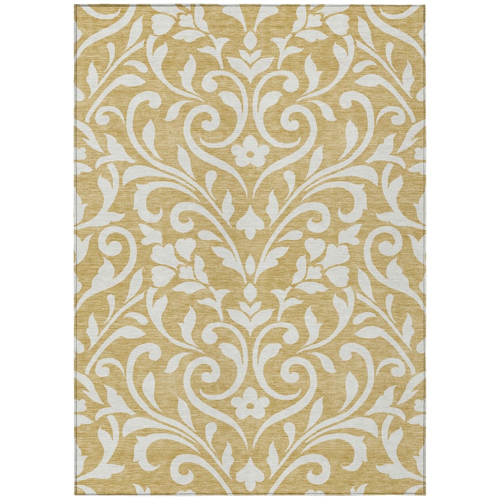 Chantille ACN875 Gold 3' x 5' Rug. Picture 1