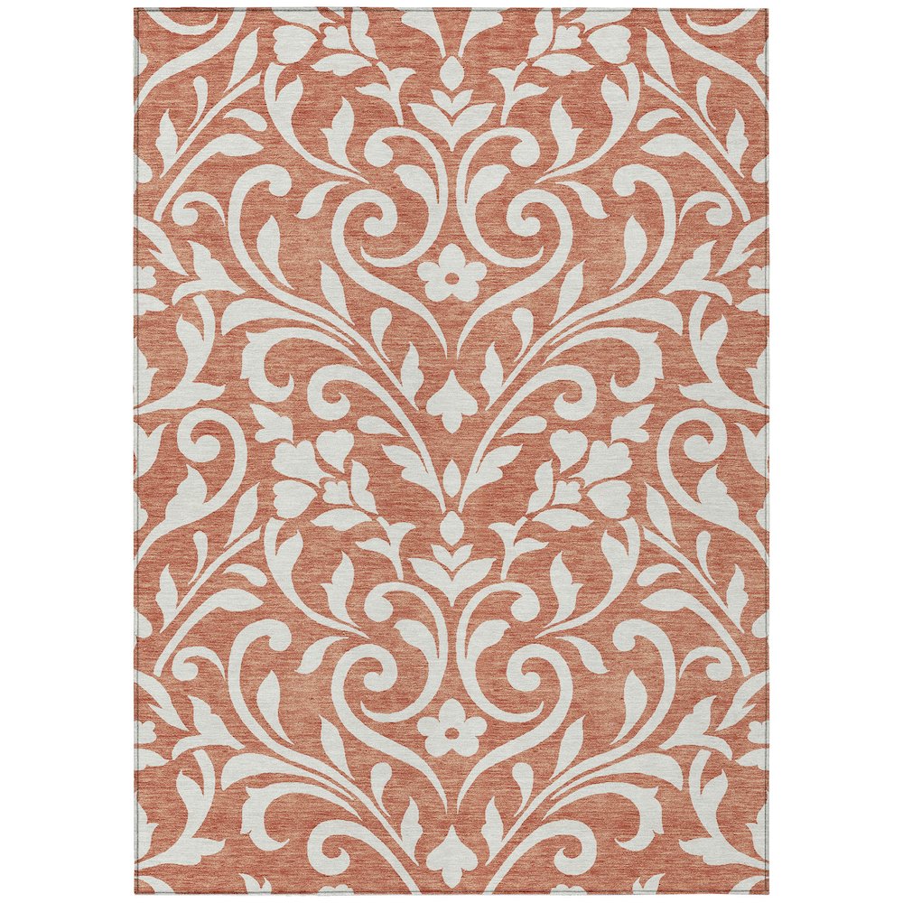 Chantille ACN875 Orange 3' x 5' Rug. Picture 1