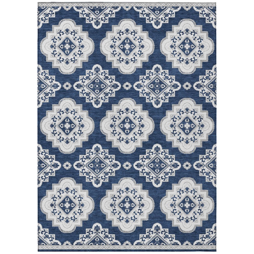 Chantille ACN878 Blue 3' x 5' Rug. Picture 1