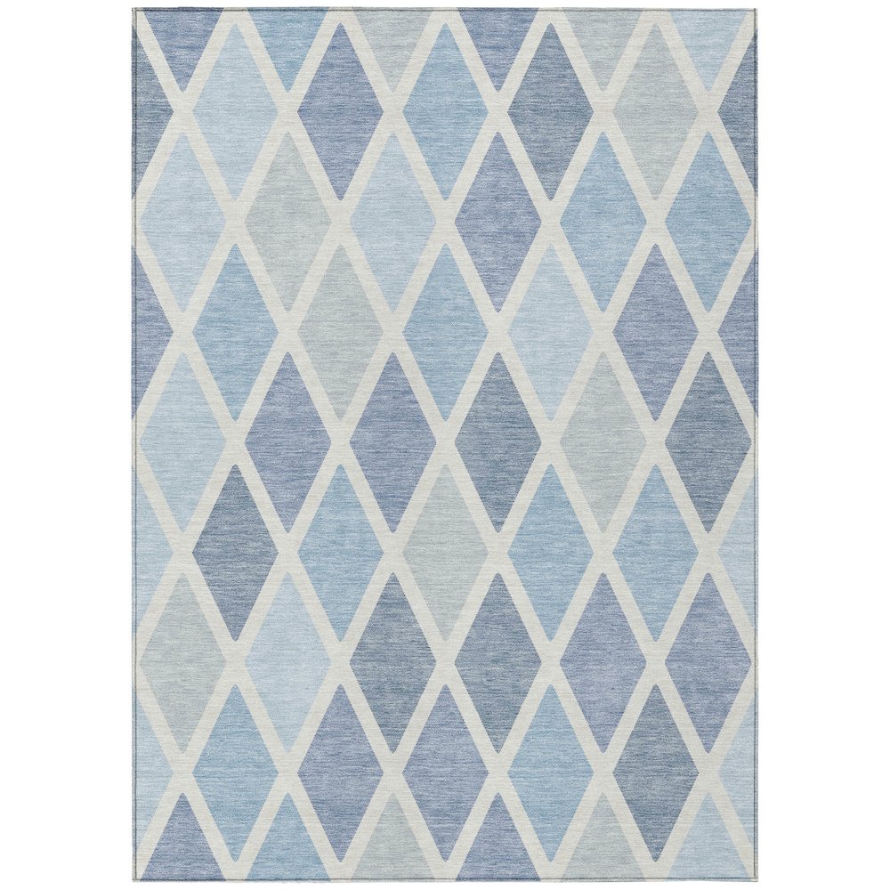 Chantille ACN887 Blue 3' x 5' Rug. Picture 1