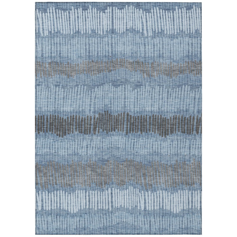 Chantille ACN889 Blue 3' x 5' Rug. Picture 1