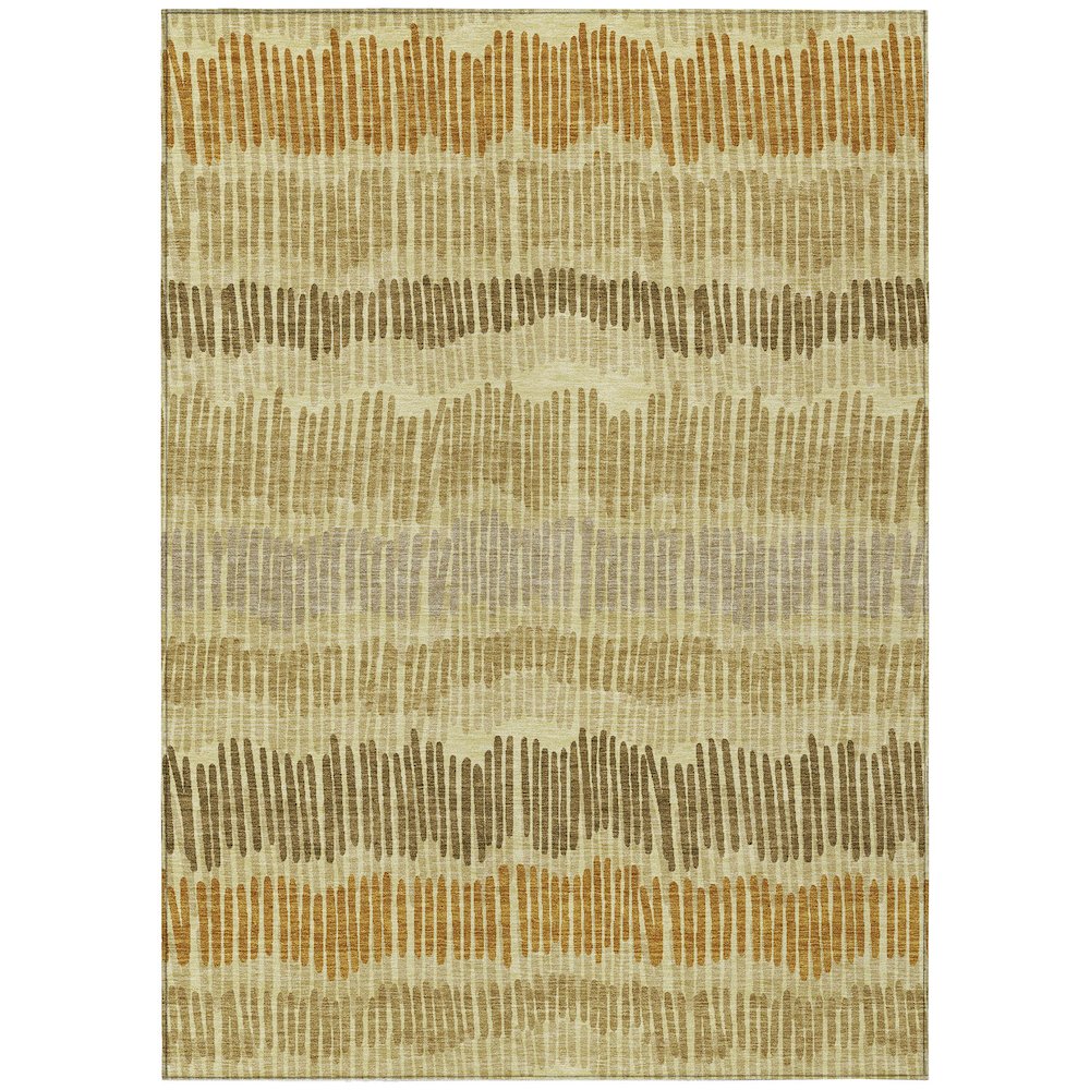 Chantille ACN889 Gold 3' x 5' Rug. Picture 1