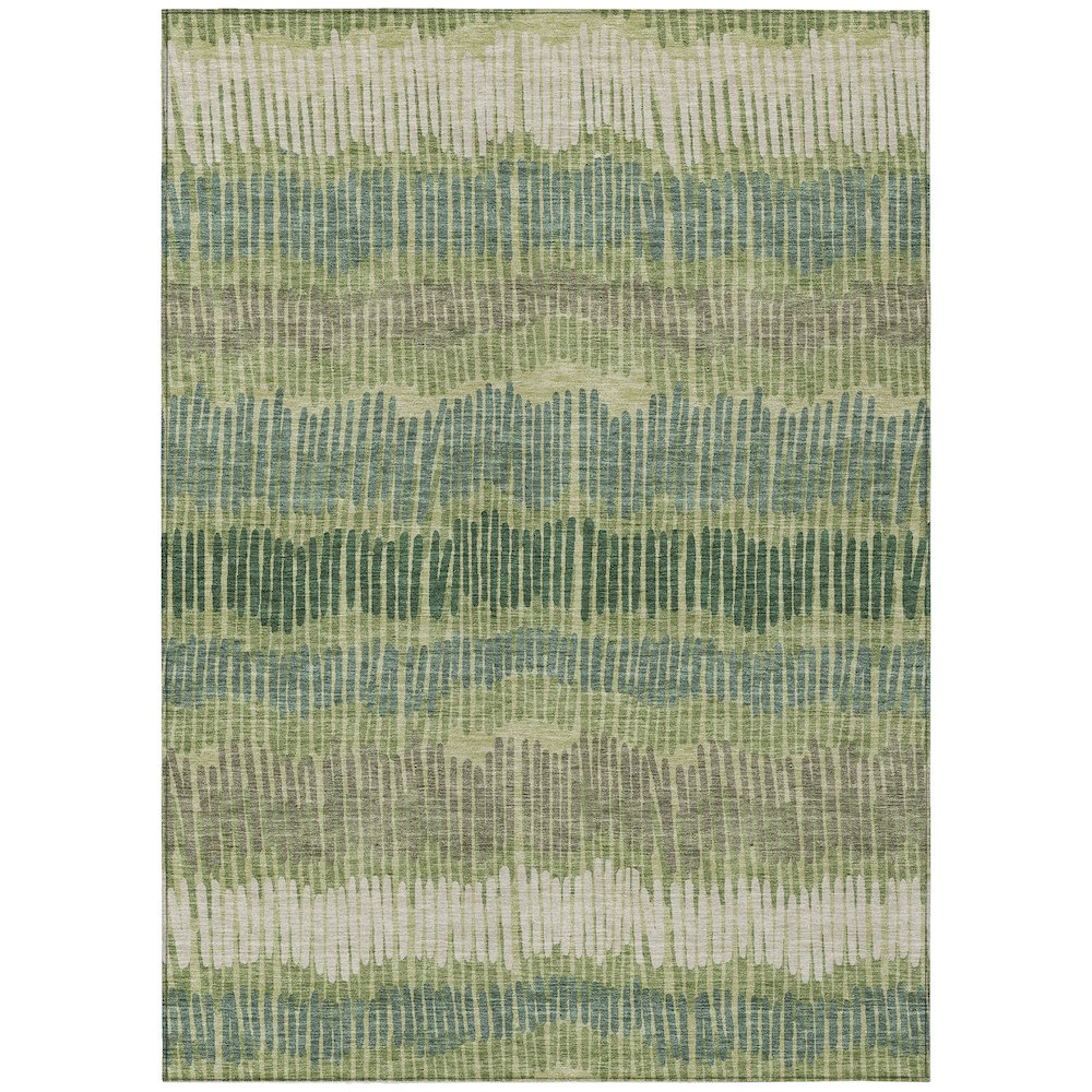 Chantille ACN889 Green 3' x 5' Rug. Picture 1