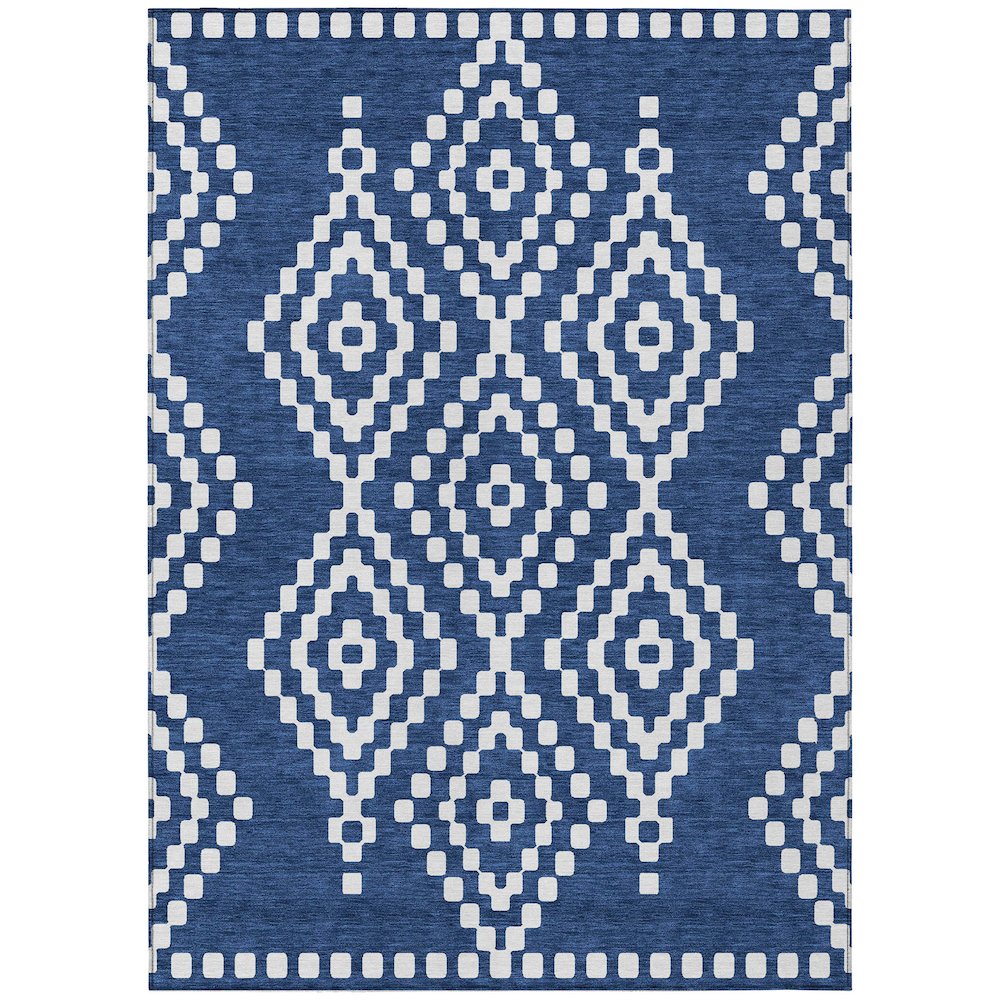 Chantille ACN891 Blue 3' x 5' Rug. Picture 1