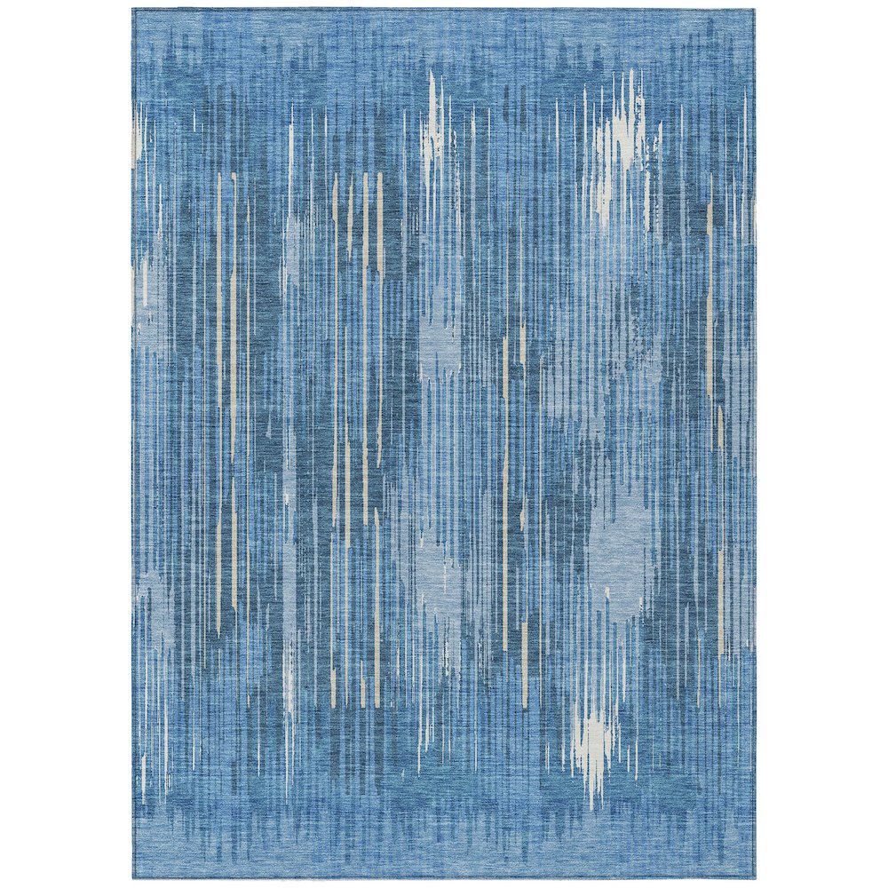 Chantille ACN893 Blue 3' x 5' Rug. Picture 1