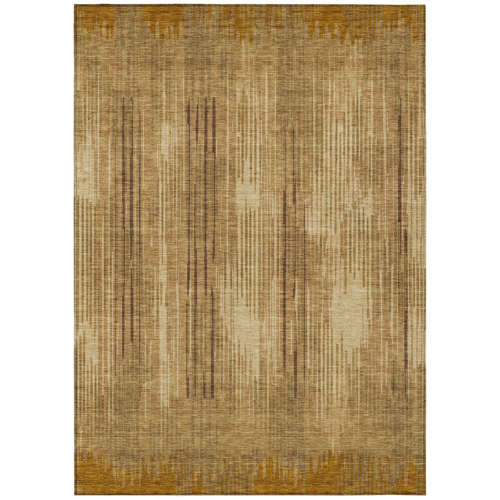 Chantille ACN893 Orange 3' x 5' Rug. Picture 1