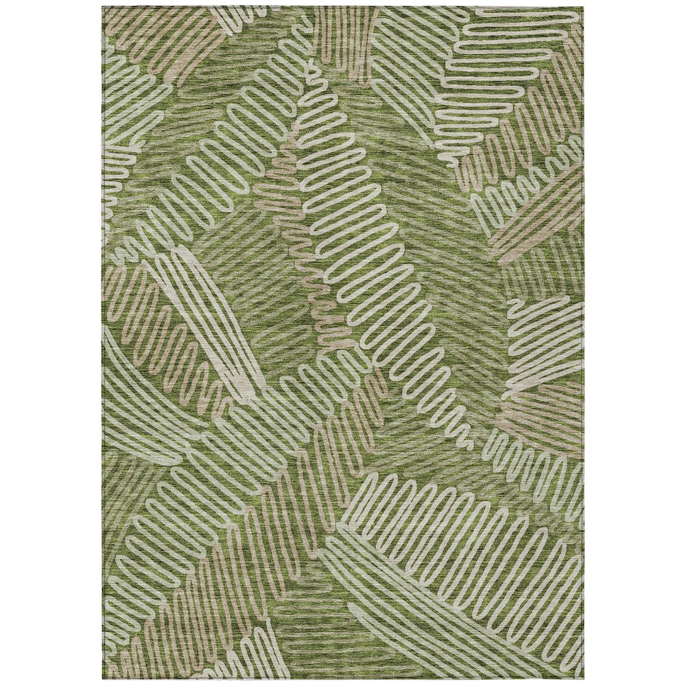 Chantille ACN904 Green 3' x 5' Rug. Picture 1