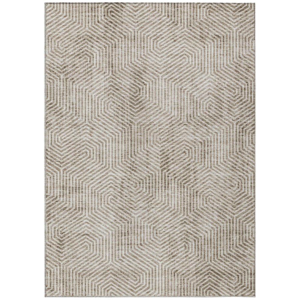Chantille ACN912 Brown 3' x 5' Rug. Picture 1