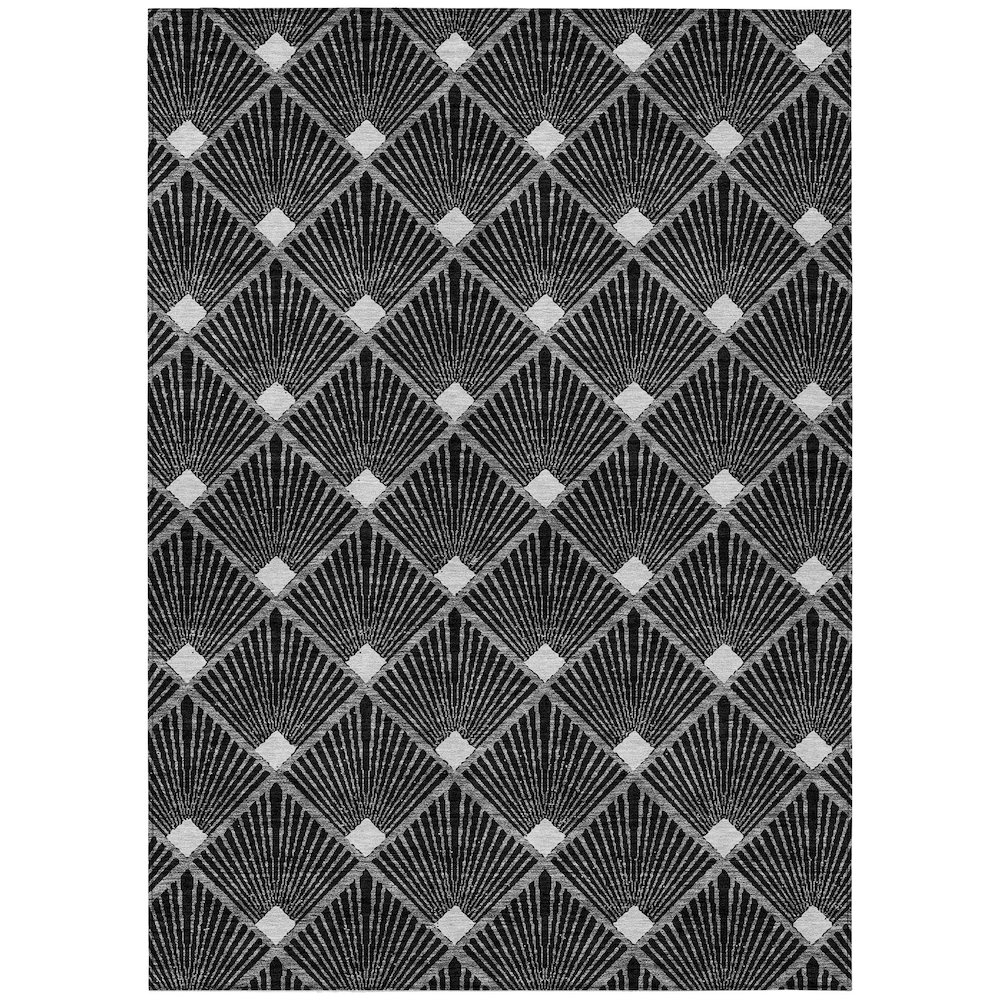 Chantille ACN914 Black 3' x 5' Rug. Picture 1