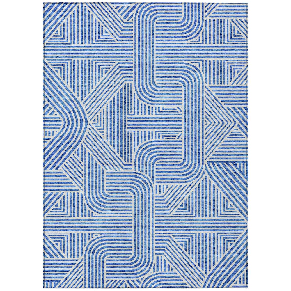 Chantille ACN917 Blue 3' x 5' Rug. Picture 1