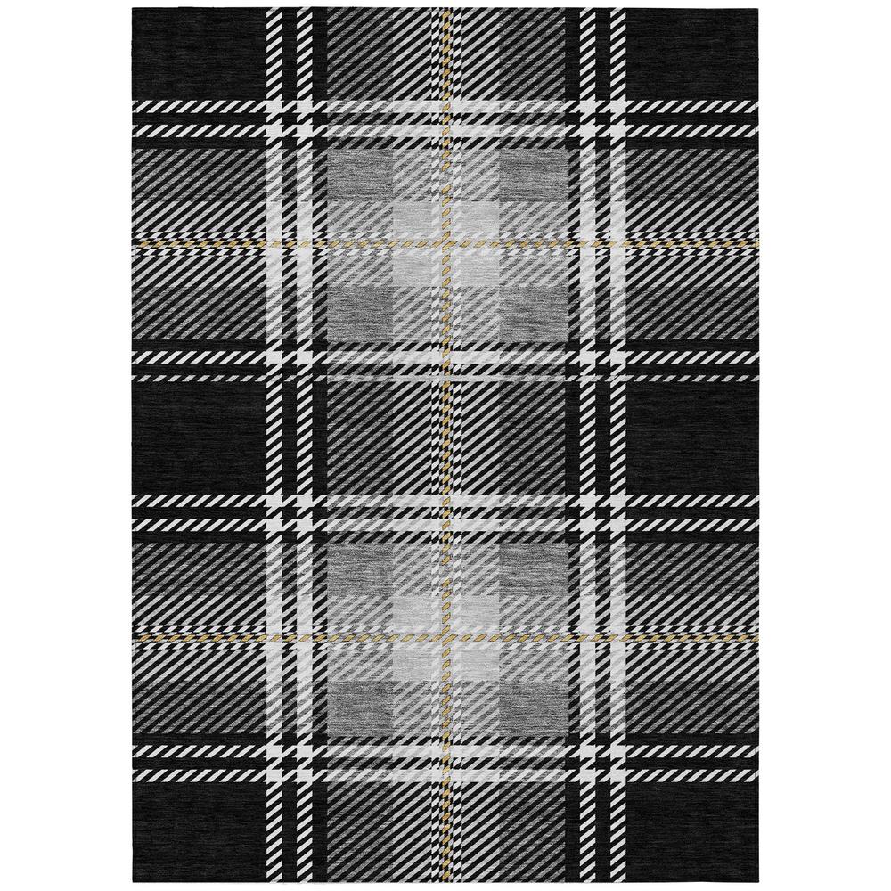 Chantille ACN935 Black 3' x 5' Rug. Picture 1