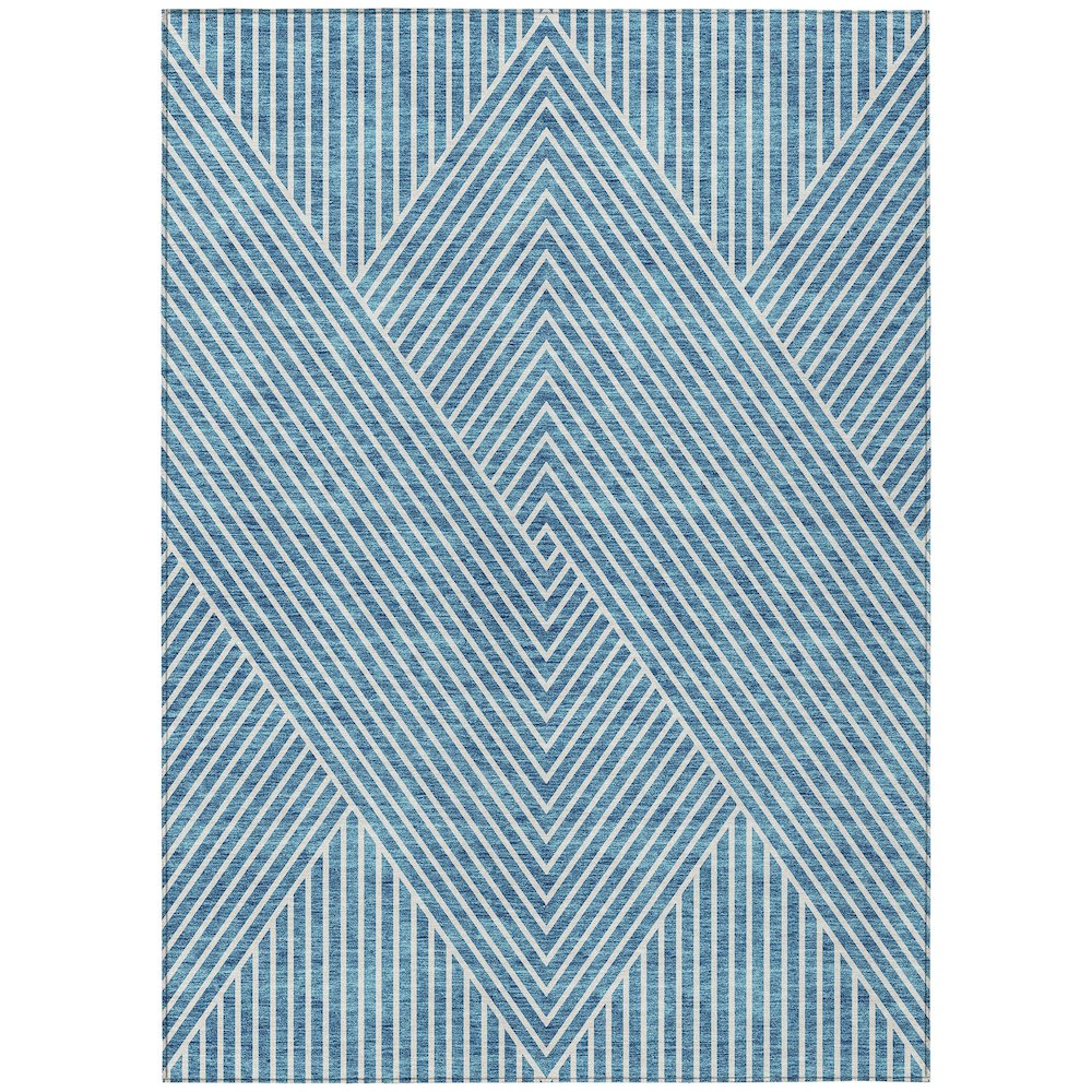 Chantille ACN937 Teal 3' x 5' Rug. Picture 1