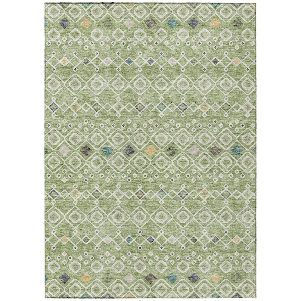 Chantille ACN938 Green 3' x 5' Rug. Picture 1