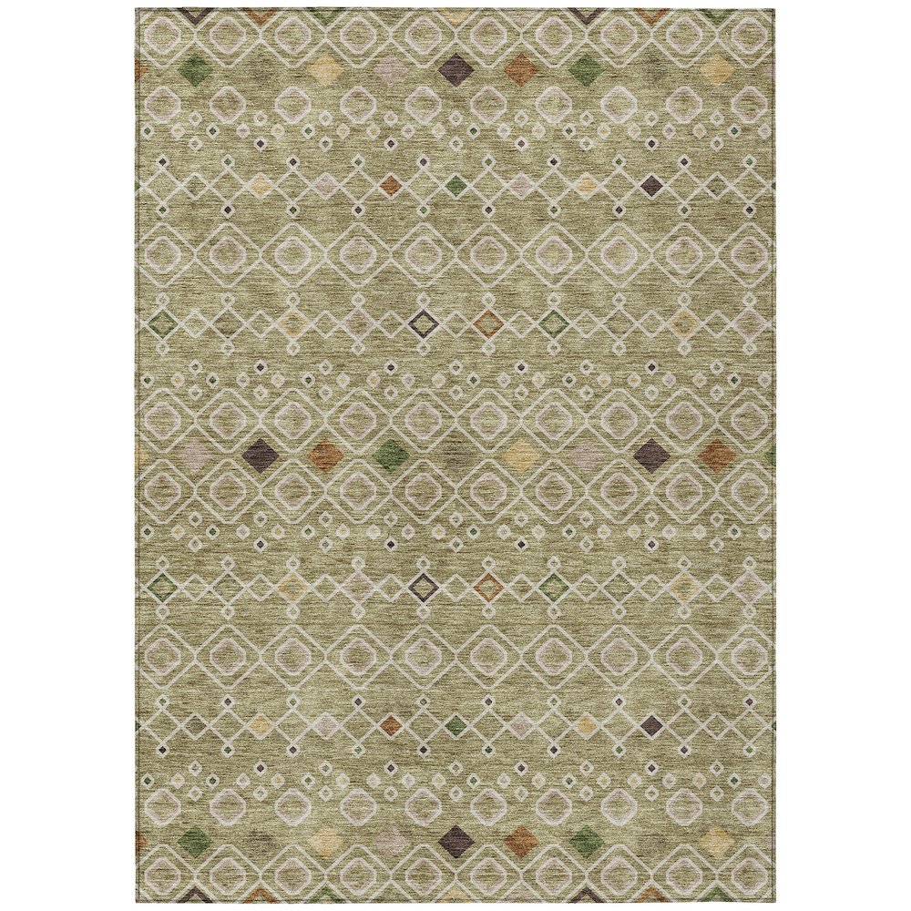 Chantille ACN938 Green 3' x 5' Rug. Picture 1
