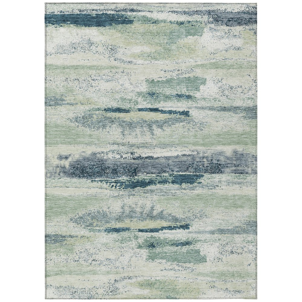 Chantille ACN942 Green 3' x 5' Rug. Picture 1