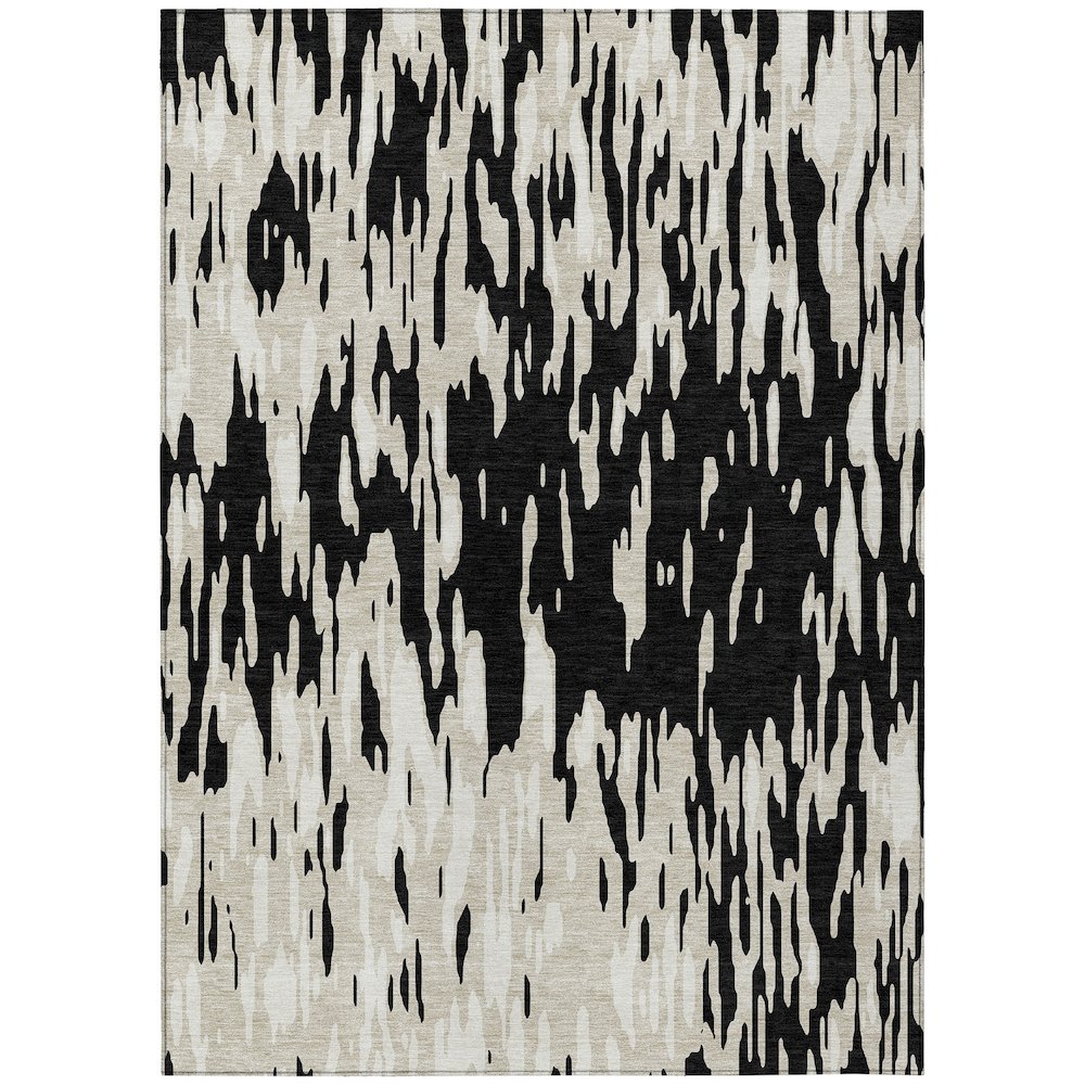 Chantille ACN945 Black 3' x 5' Rug. Picture 1