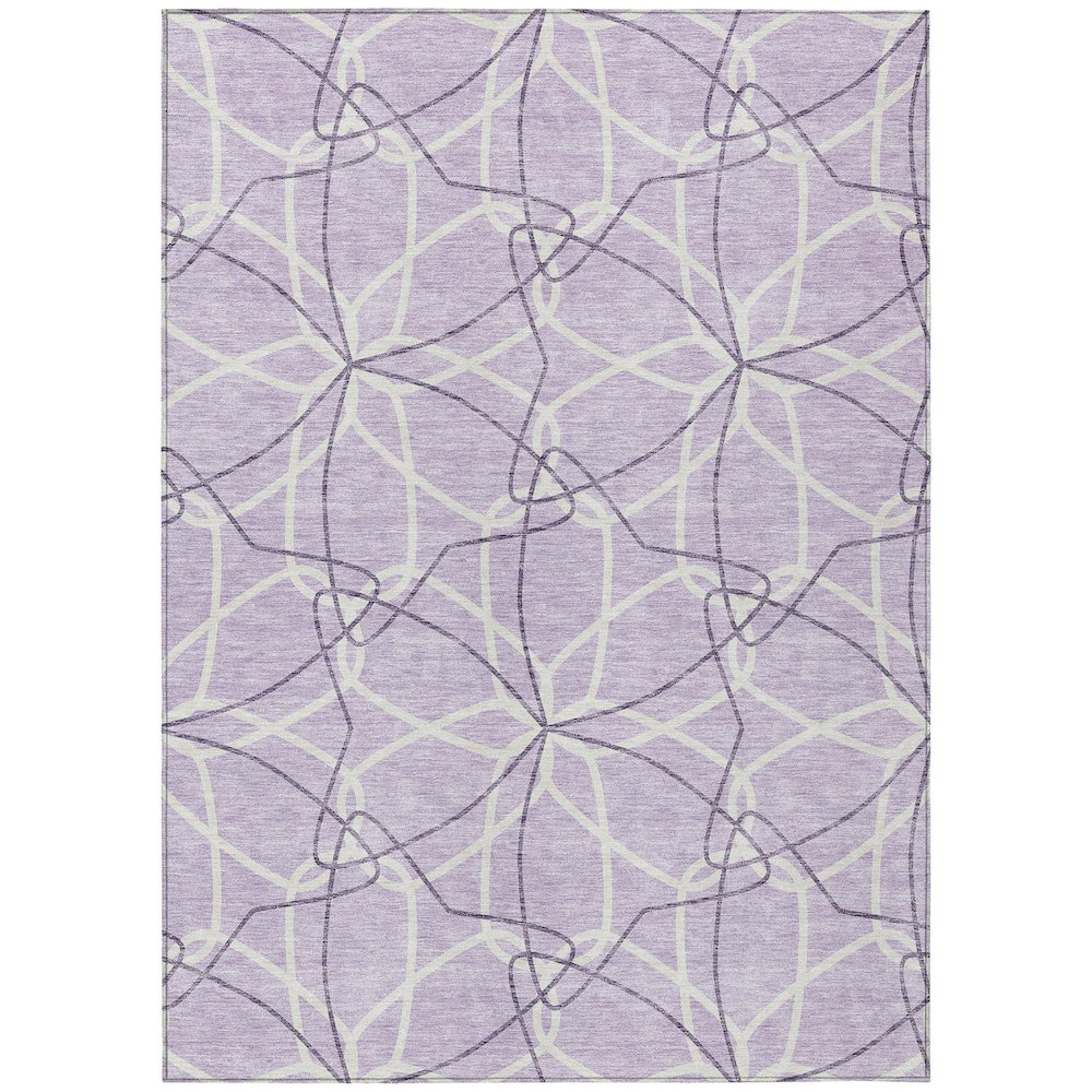 Chantille ACN950 Purple 3' x 5' Rug. Picture 1