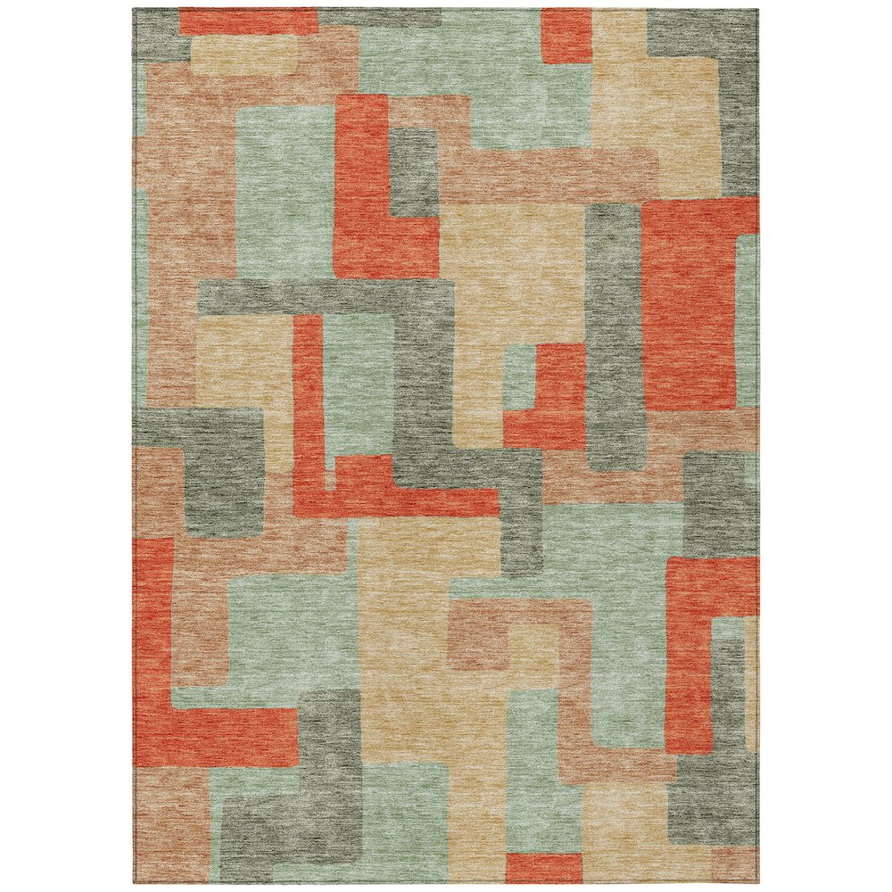 Chantille ACN955 Green 3' x 5' Rug. Picture 1