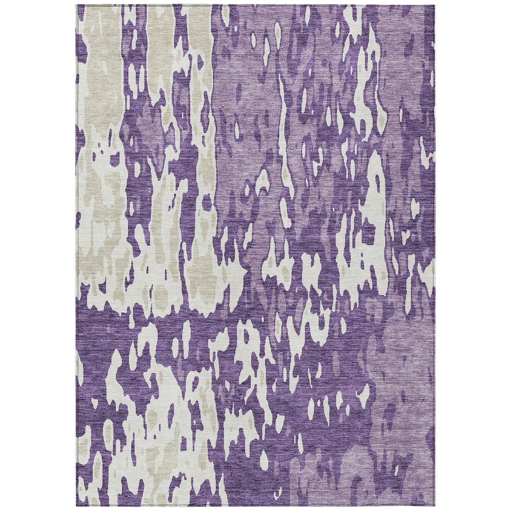 Chantille ACN957 Purple 3' x 5' Rug. Picture 1