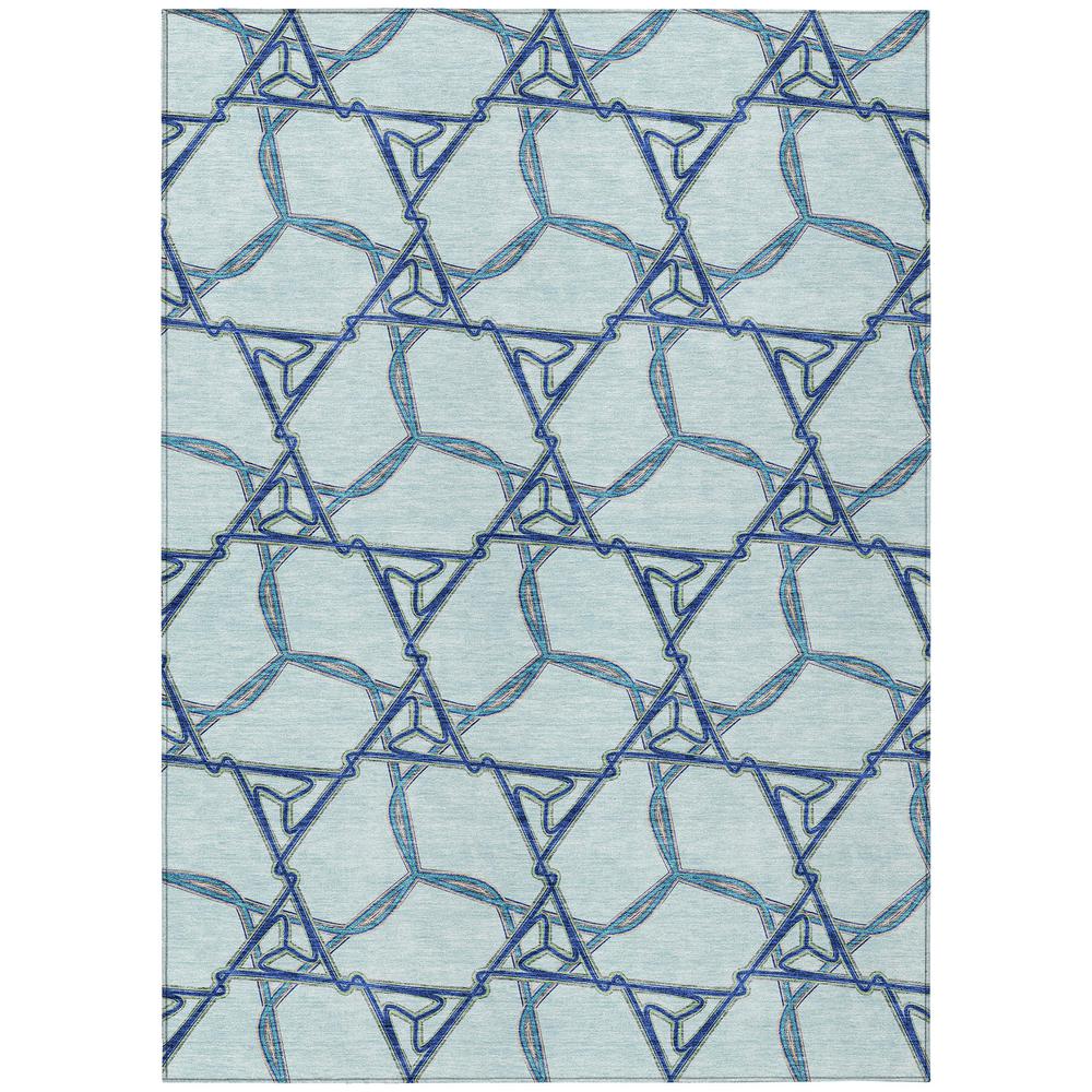 Chantille ACN959 Blue 3' x 5' Rug. Picture 1