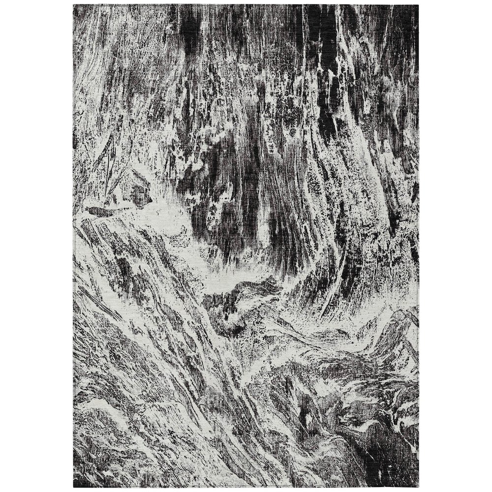 Chantille ACN971 Black 3' x 5' Rug. Picture 1