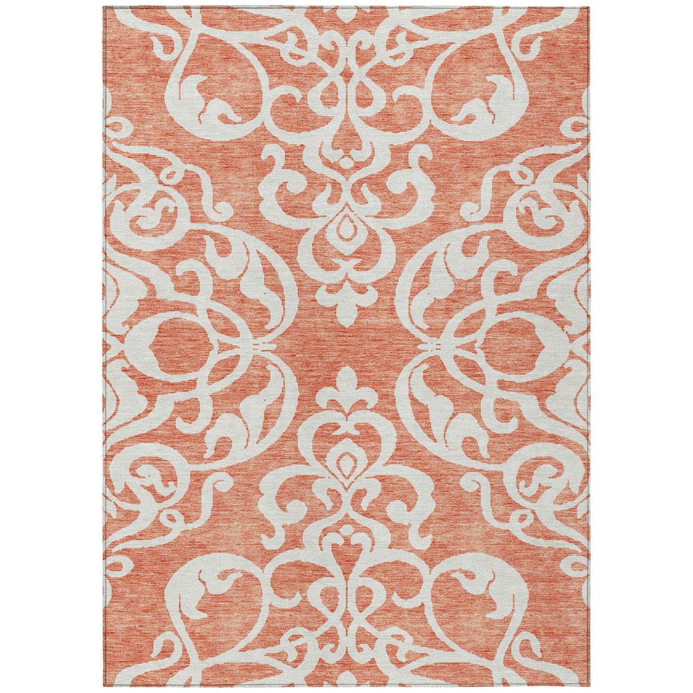 Chantille ACN973 Orange 3' x 5' Rug. Picture 1