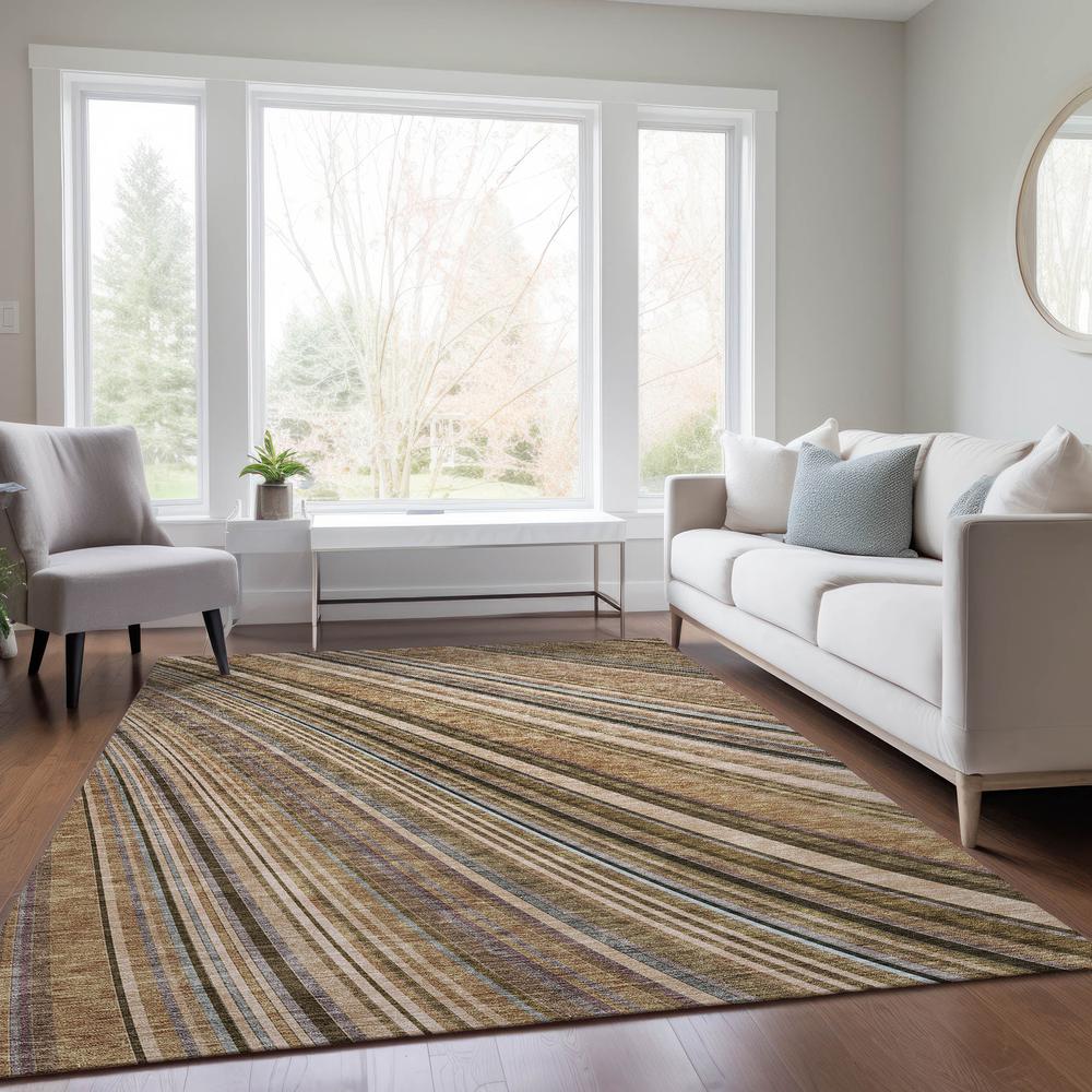 Chantille ACN981 Brown 3' x 5' Rug. Picture 5