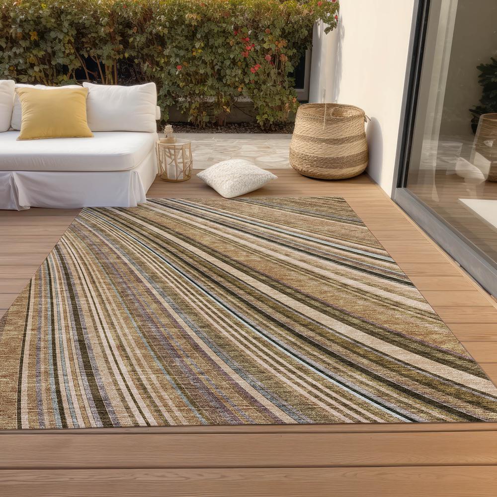 Chantille ACN981 Brown 3' x 5' Rug. Picture 7