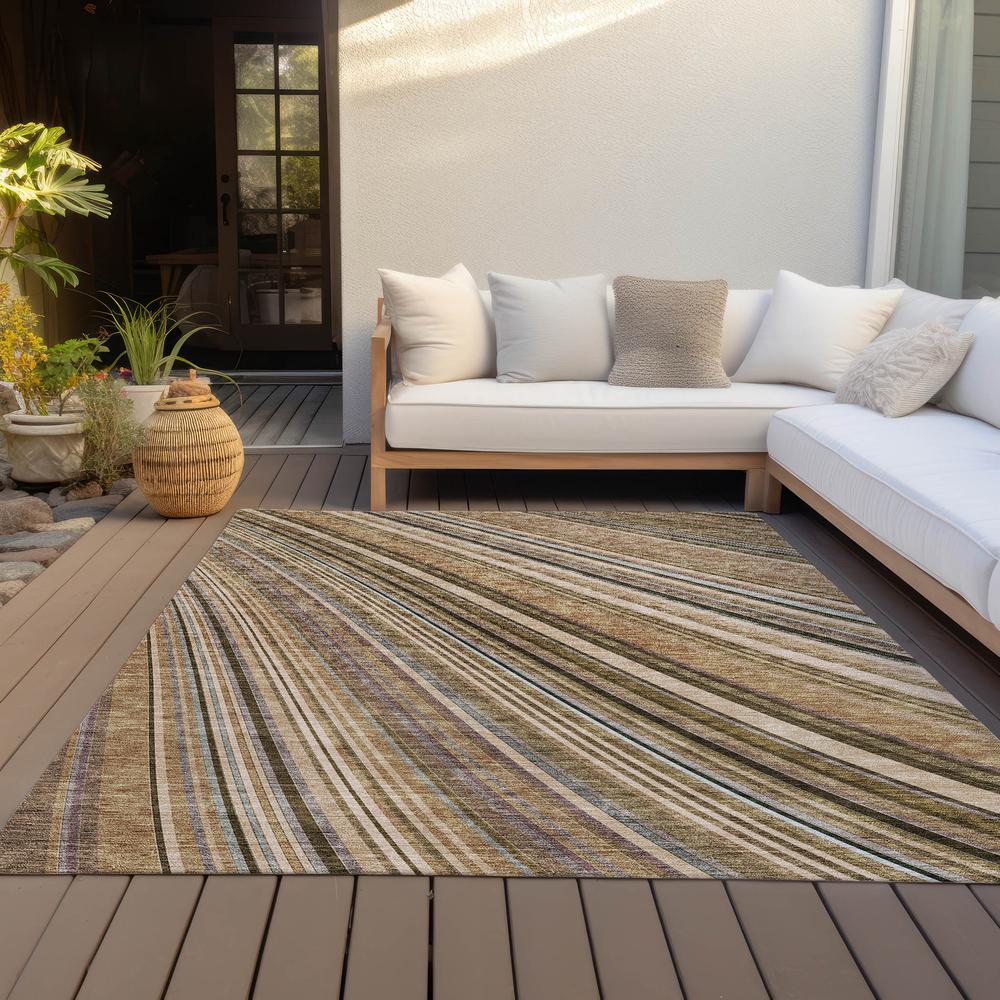 Chantille ACN981 Brown 3' x 5' Rug. Picture 8