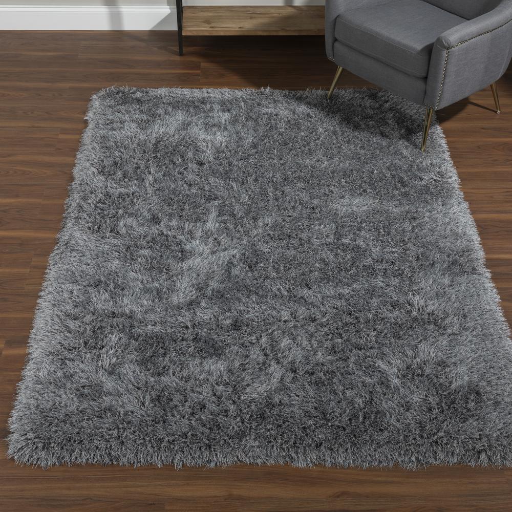Impact IA100 Pewter 5' x 7'6" Rug. Picture 2