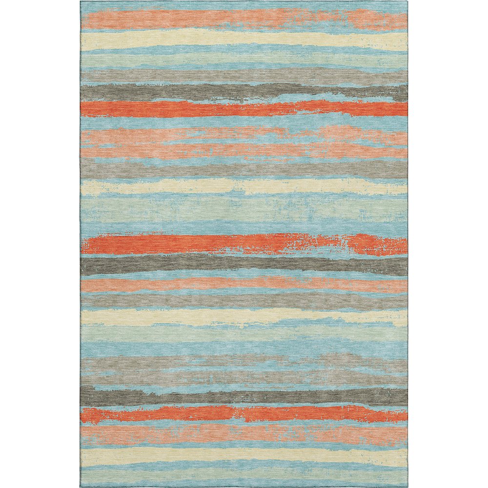 Premium Machine Washable Mayfield AMF1019 Sky 3' x 5' Rug. Picture 1