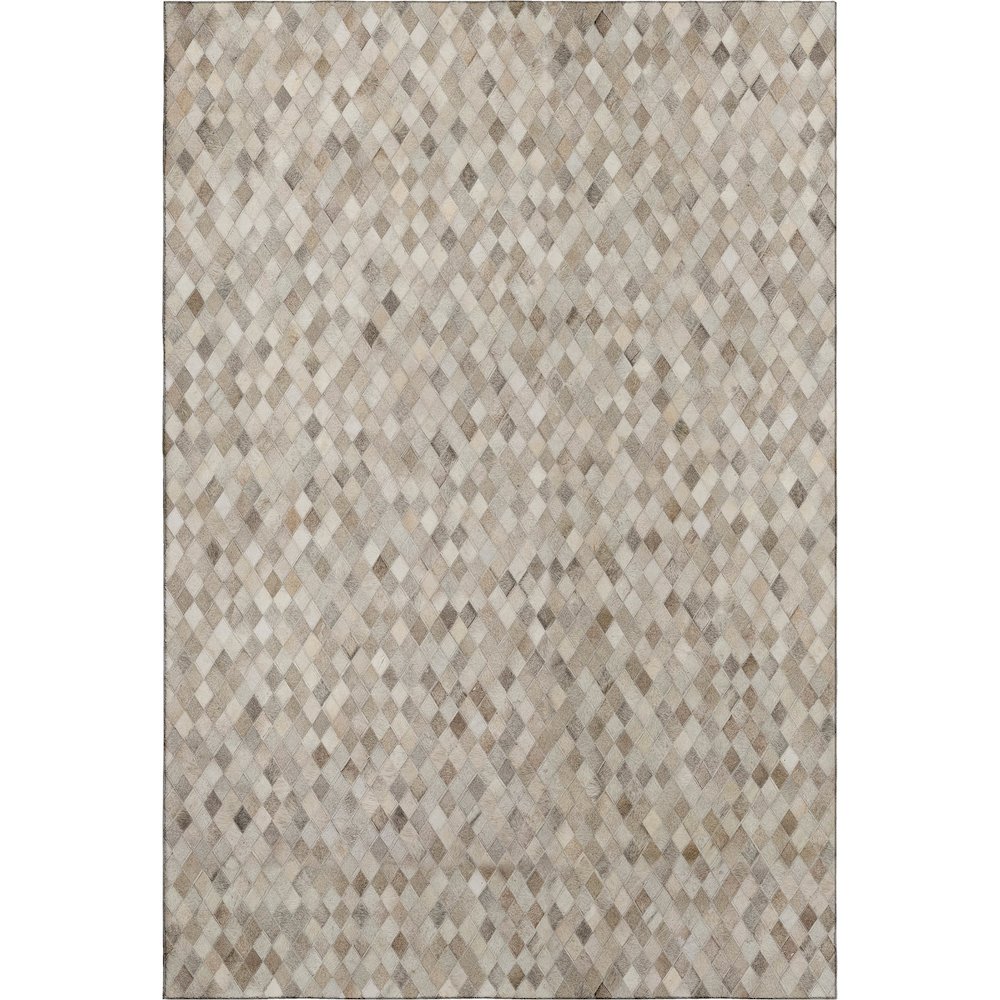 Premium Machine Washable Mayfield  Gray 3' x 5' Rug. Picture 1