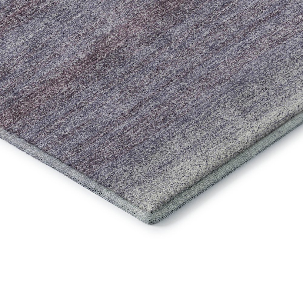 Premium Machine Washable Mayfield AMF1033 Lavender 2'3" x 7'6" Runner Rug. Picture 3