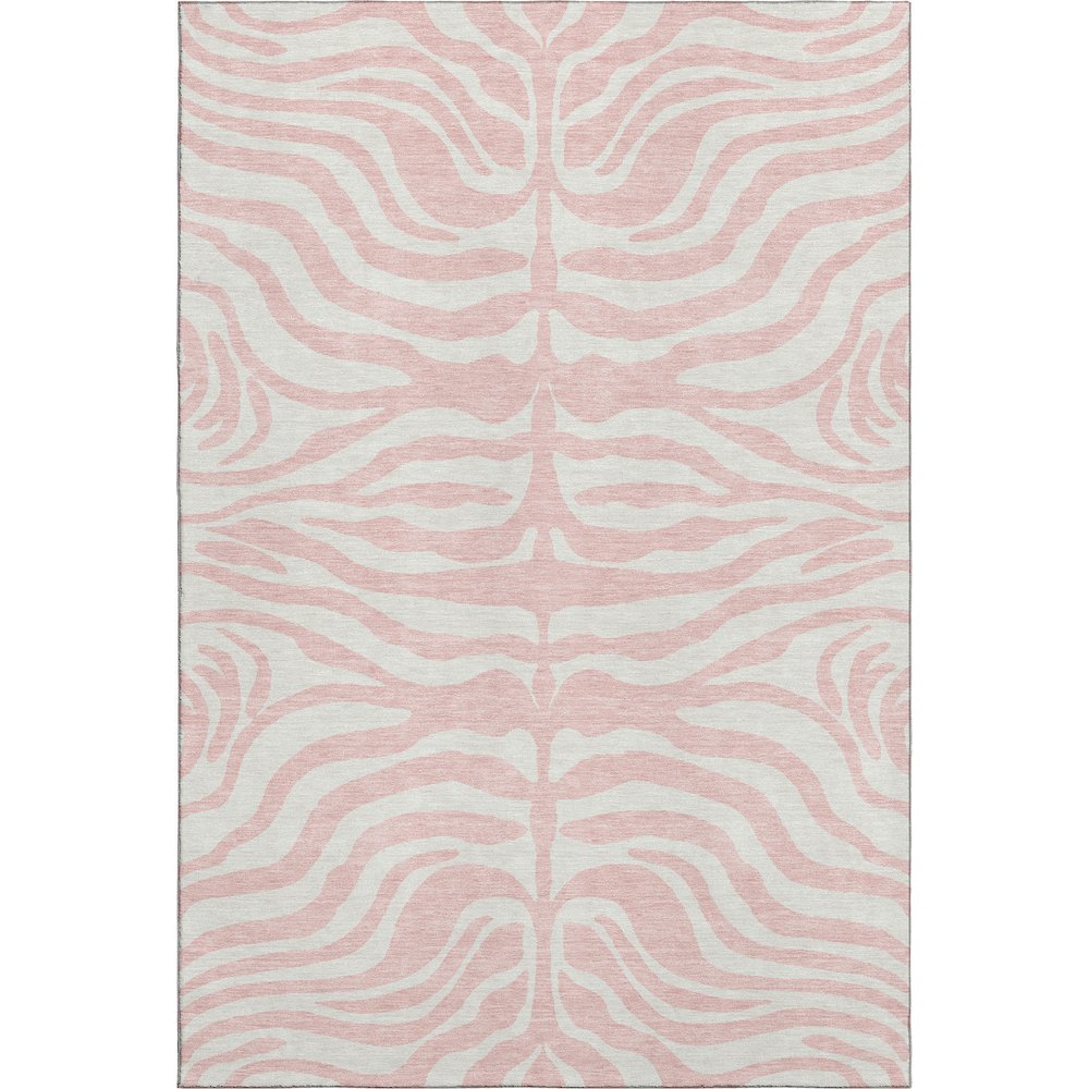 Premium Machine Washable Mayfield AMF1042 Pink 3' x 5' Rug. Picture 1