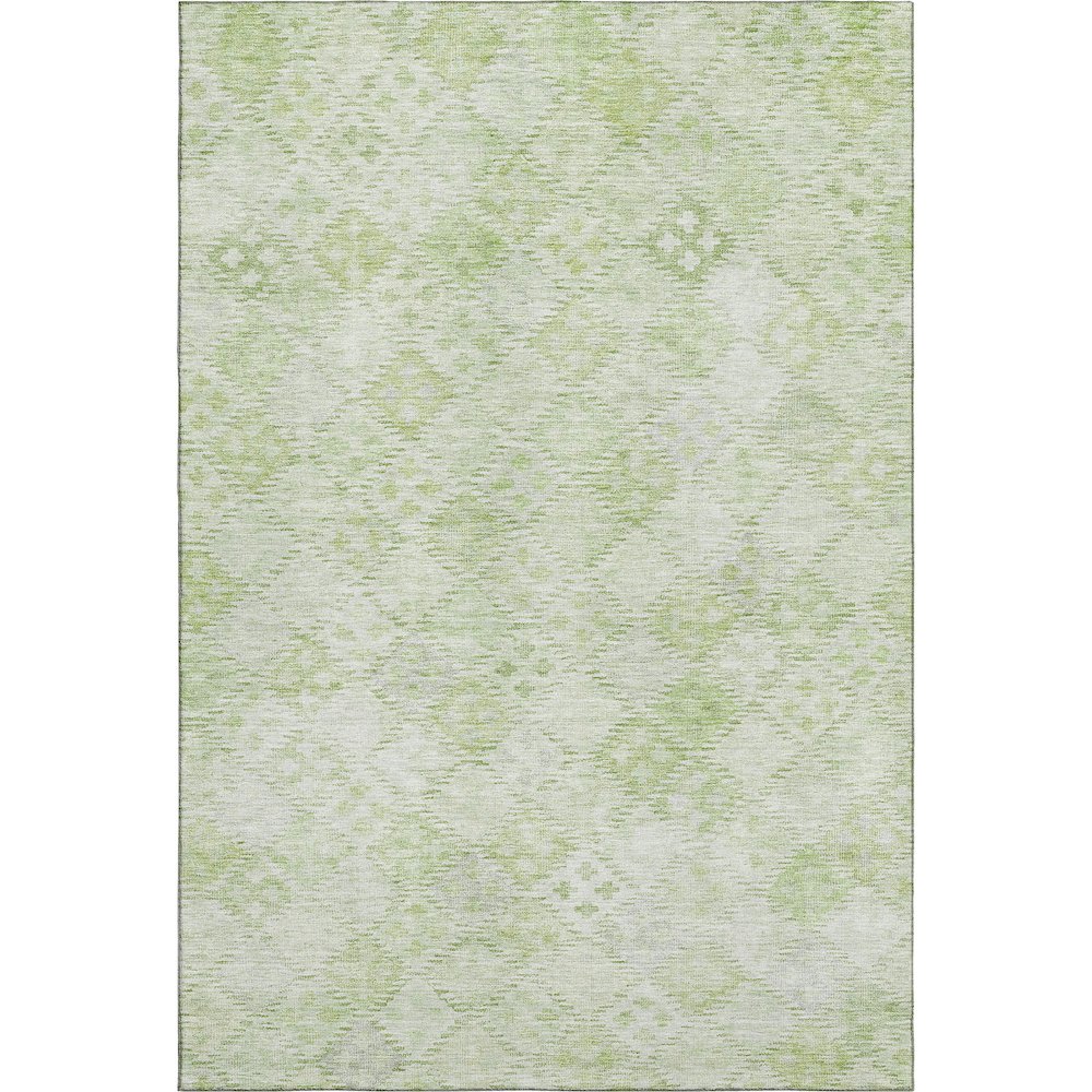 Premium Machine Washable Mayfield AMF1081 Sage 3' x 5' Rug. Picture 1