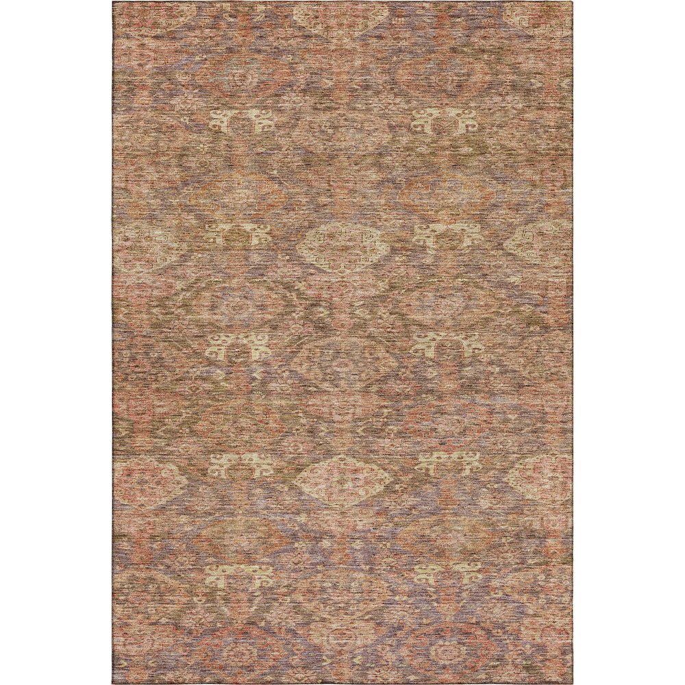 Premium Machine Washable Mayfield AMF1084 Brown 3' x 5' Rug. Picture 1