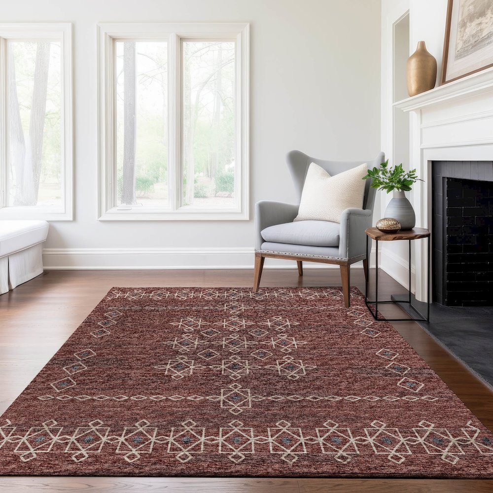 Premium Machine Washable Mayfield  Canyon 3' x 5' Rug. Picture 6