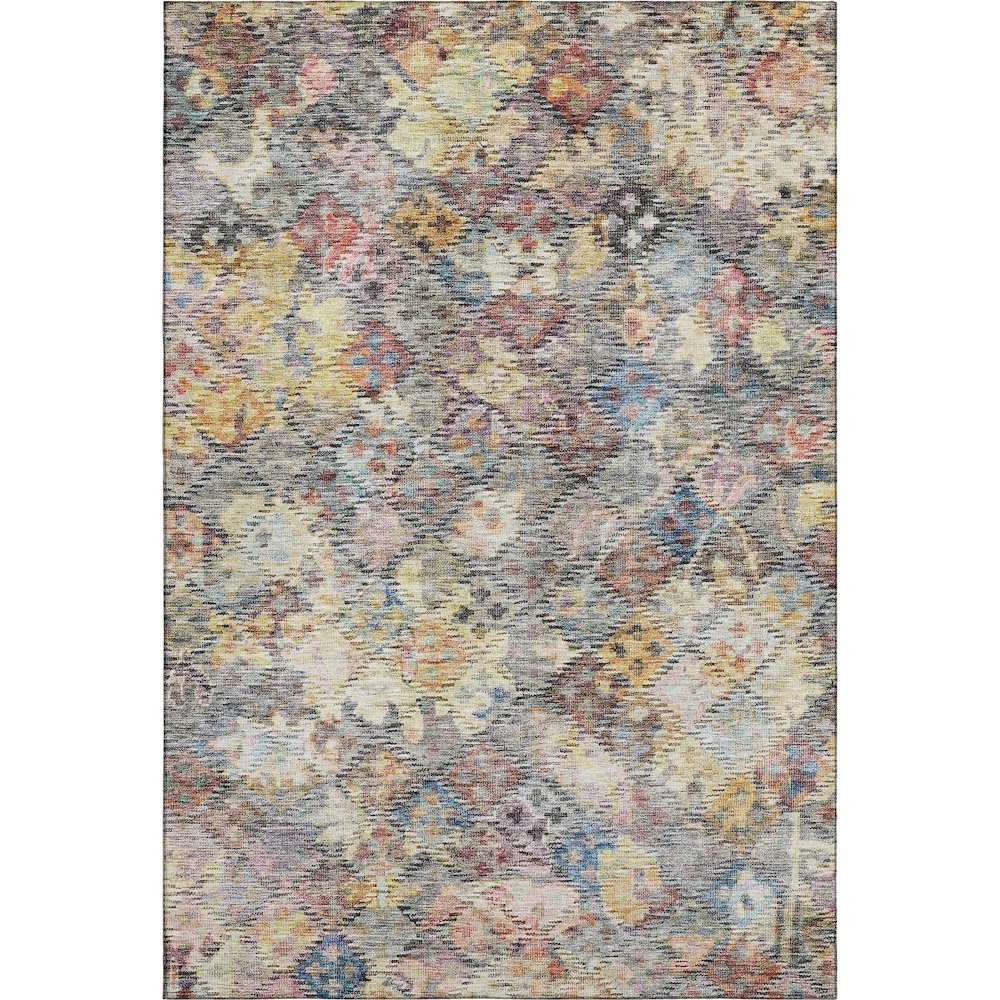 Premium Machine Washable Mayfield AMF1109 Gold 3' x 5' Rug. Picture 1