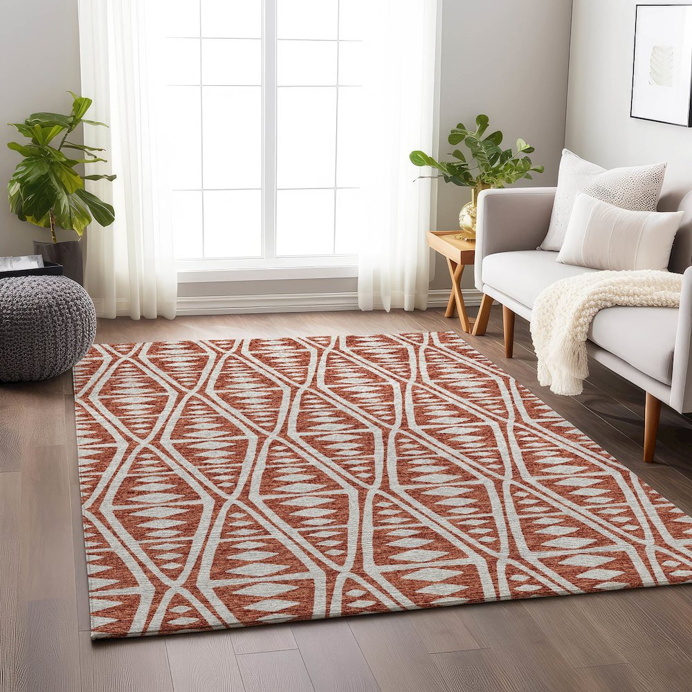 Premium Machine Washable Mayfield  Canyon 3' x 5' Rug. Picture 5