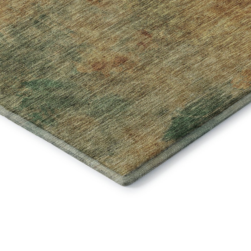 Premium Machine Washable Mayfield AMF1138 Paprika 2'3" x 7'6" Runner Rug. Picture 3