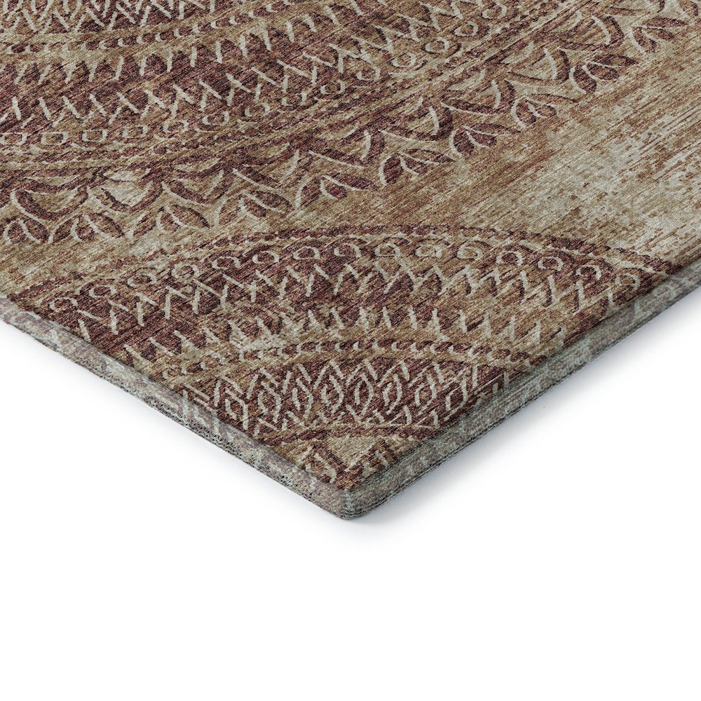 Premium Machine Washable Mayfield  Canyon 2'3" x 7'6" Runner Rug. Picture 3